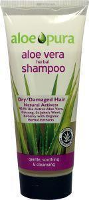 Aloe Pura Herbal Shampoo Droog  en Beschadigd Haar