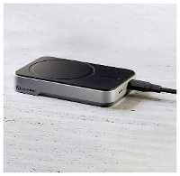 Alogic Matrix Universal Magnetic Powerbank 5000 mAh Magsafe Li ion USB C Zwart