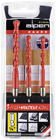 Alpen 100803100 Multifunctionele Boor Set 3 Delig