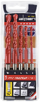 Alpen MultiCut 100805100 Carbide Multifunctionele boorset 5 delig 1/4 (6.3 Mm) 1 set
