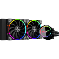 Alpenföhn Gletscherwasser 240 High Speed AiO RGB 4 pins PWN fan connector