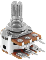 Alpha RV16A01F20KA50KM RV16A01F20KA50KM Draaipotmeter Stereo 0.05 W 50 kΩ 1 stuk(s)