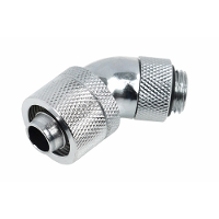 Alphacool 16/10 compression fitting 45° draaibaar G1/4 verbinding