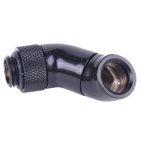 Alphacool Angled adaptor double 45° revolvable G1/4'' verbinding