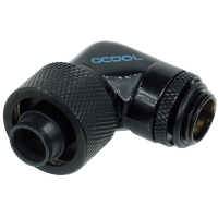 16/10 Compression fitting 90° draaibaar G1/4