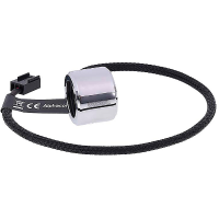 Aurora HardTube LED Ring 16mm Chrome   Rood