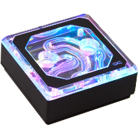 Alphacool Eisblock XPX Aurora Edge Acryl Black cpu koeler