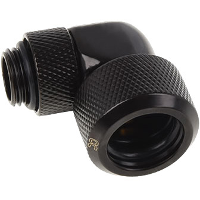 Alphacool Eiszapfen 16 mm HardTube compressiefitting 90° draaibaar G1/4