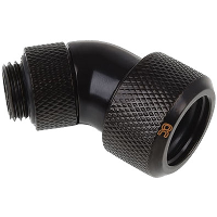 Alphacool Eiszapfen 16mm HardTube compressiefitting 45° draaibaar G1/4