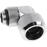 Alphacool Eiszapfen 16mm HardTube compressiefitting 90° draaibaar verbinding