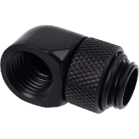 Alphacool Eiszapfen L connector rotatable G1/4 AG to G1/4 IG aansluiting