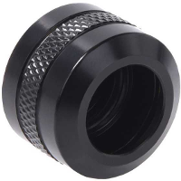 Alphacool Eiszapfen PRO 13 mm HardTube Fitting G1/4   Deep Black verbinding