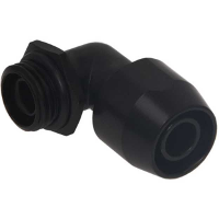 Alphacool HF compression fitting TPV Metall   90° rotatable 12,7/7,6mm verbinding