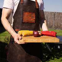 ALTERNATE Lederen BBQ Schort schort