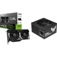 ALTERNATE Upgrade Kit ASUS DUAL GeForce RTX 5060 Ti OC 16G + TUF Gaming Bronze EVO modulaire 750 watt