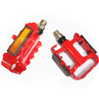 Aluminium Alloy Bike Bicycle Foot Bearing Pedal With Reflector