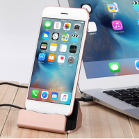 Aluminium Alloy Desktop Data Sync Charging Stand Base Dock Station Charger