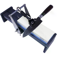 Aluminium mes slijpframe vaste hoek slijpmachine 4 hoek houtbewerking beitel slijpfixture voor scharen, planers, beitels