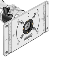 Aluminiumlegering Router Tablet Inzetplaat voor Houtbewerkingsbanken voor Trimrouters Houttrimmen Freesgereedschap met A