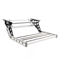 Aluminiumlegering Vouw RV Stapel Model DX0109 Antislip Telescopisch Enkele Laag Voetsteun Lichtgewicht Compact Ontwerp M