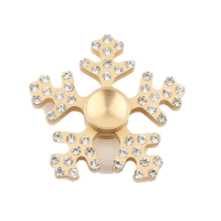 Aluminum Alloy Snowflake Finger Spinner