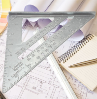 Aluminum Alloy Speed Square Combination Triangle Ruler Carpenter's Protractor Miter Framing