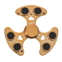 Aluminum Alloy Tri Spinner Alien Shape Rotating Fidget Hand Spinner Adhd Autism Reduce Stress Toys