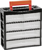 Alutec 66011 Assortimentskoffer Aantal vakken: 6 1 stuk(s)