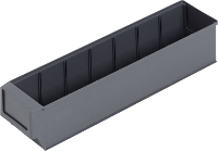 Alutec 66029 Zichtbak (l x b x h) 400 x 91 x 81 mm Donkergrijs 1 stuk(s)
