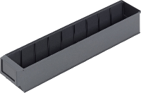 Alutec 66031 Zichtbak (l x b x h) 500 x 91 x 81 mm Donkergrijs 1 stuk(s)