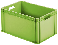 Alutec 75011 Kunststofbox Universeel Gesloten (b x h x d) 600 x 320 x 400 mm Groen 1 stuk(s)