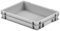 Alutec 75042 Kunststofbox Universeel Gesloten (b x h x d) 400 x 75 x 300 mm Grijs 1 stuk(s)