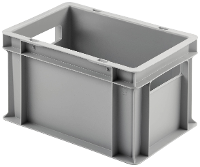 Alutec 75141 Kunststofbox Universeel Gesloten (b x h x d) 300 x 175 x 200 mm Grijs 1 stuk(s)