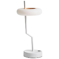 ALVIELA   Tafellamp   Wit   Aluminium/IJzer