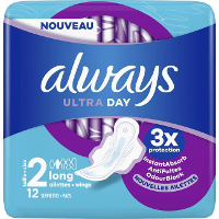Always Ultra Day Maandverband Long Met Vleugels