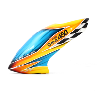 Alzrc Devil 450 Pro V2 Rc Helicopter Parts Fiber Glass Canopy Yellow