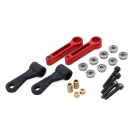 Alzrc Devil 505 Fast Rc Helicopter Metal Radius Arm Set Red