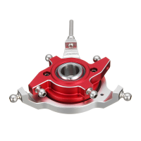Alzrc Devil 505 Fast Rc Helicopter Parts Ccpm Metal Swashplate Silver