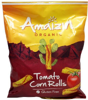 Amaizin Organic Tortilla Rolls Tomato