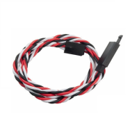 Amass 60 Core 15cm 30cm 60cm 90cm Anti Off Servo Extension Wire Cable For Futaba