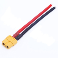 Amass Xt60 Plug With 10cm 12awg Cable Am 9024