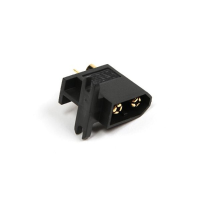 Amass Xt60c M Plug Male Xt60 Connector With Mounting Bracket Black 1 Pcs