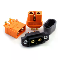 Amass XT60I F / XT60IPW M / XT60IE M serie connectorplug met signaalpinnen voor RC accu