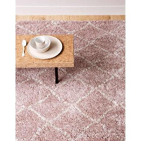 Art for Kids vloerkleed Nomade   rose   120x170 cm   Leen Bakker