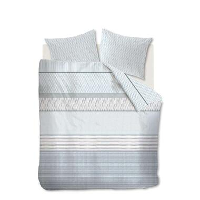 Ambiante dekbedovertrek Norell   blauw   260x200/220 cm   Leen Bakker