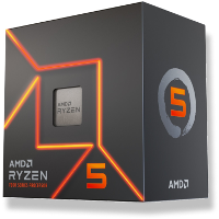 AMD Ryzen 5 7400, 3,7 GHz (4,7 GHz Turbo Boost) processor