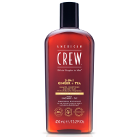American Crew 3 In 1 Energizing Shampoo, Conditioner & Bodywash Gember