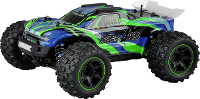 Amewi Hyper GO Basic Blauw, Groen Brushed 1:16 RC auto Elektro Truggy 4WD RTR 2,4 GHz