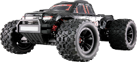 Amewi Hyper Go MTX10 Zwart Brushless 1:10 RC auto Elektro Monstertruck RTR 2,4 GHz