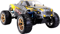 Amewi Torche Pro Brushless 1:10 RC auto Elektro Monstertruck 4WD RTR 2,4 GHz Incl. Accu en lader